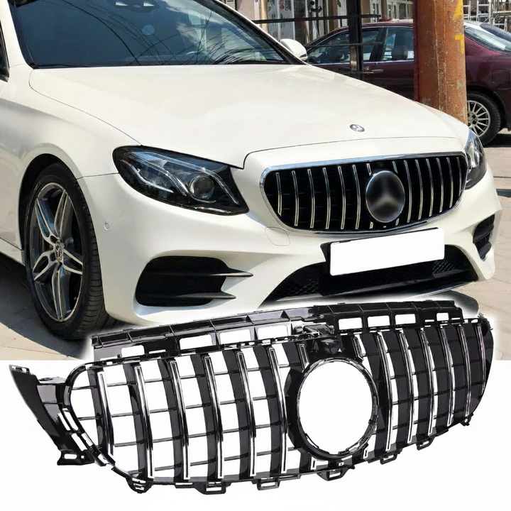PANAMERICANA RADIATOR GRILLE SUITABLE FOR MERCEDES E-CLASS W213 S213 16-20 CHROME