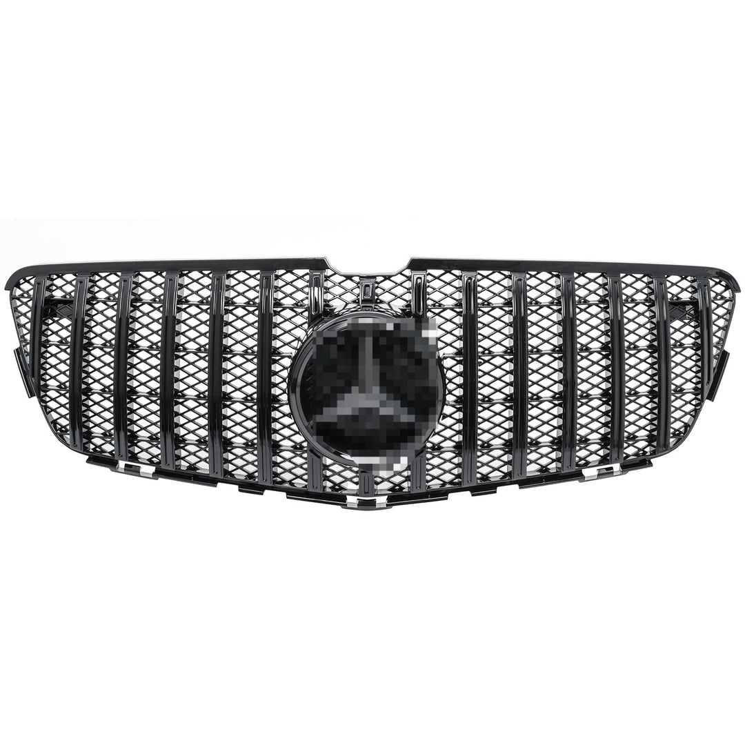 For Mercedes GT LOOK grille, R-Class W251 V251 10-13, GLOSS BLACK PANAMERICANA