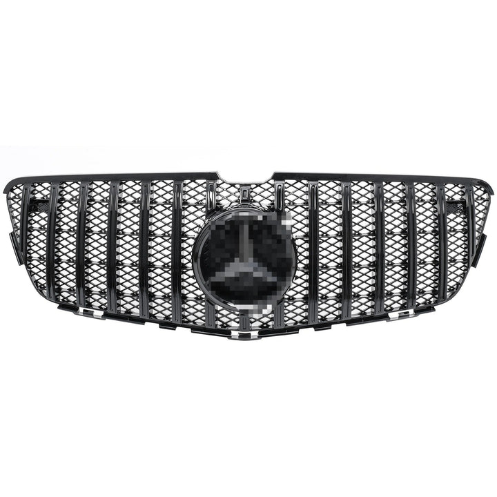 For Mercedes GT LOOK grille, R-Class W251 V251 10-13, GLOSS BLACK PANAMERICANA