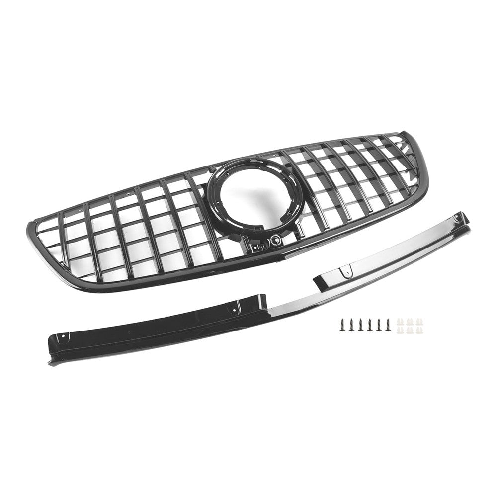 GT Panamericana radiator grille, gloss black, for Mercedes Vito W447 from 2019 onwards