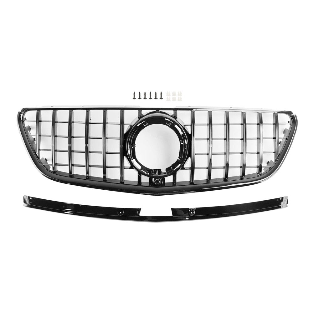 GT Panamericana radiator grille, gloss black, for Mercedes Vito W447 from 2019 onwards