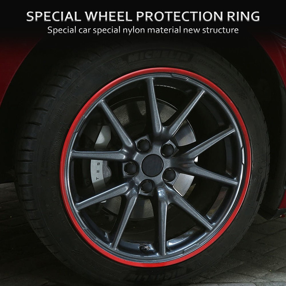 Car rim protectors 16–20 inch set of 4 — alloy wheel protection — Van Parts Supply — view 16