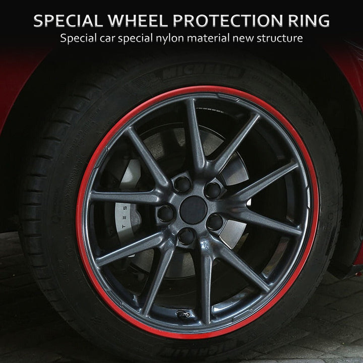 Car rim protectors 16–20 inch set of 4 — alloy wheel protection — Van Parts Supply — view 16