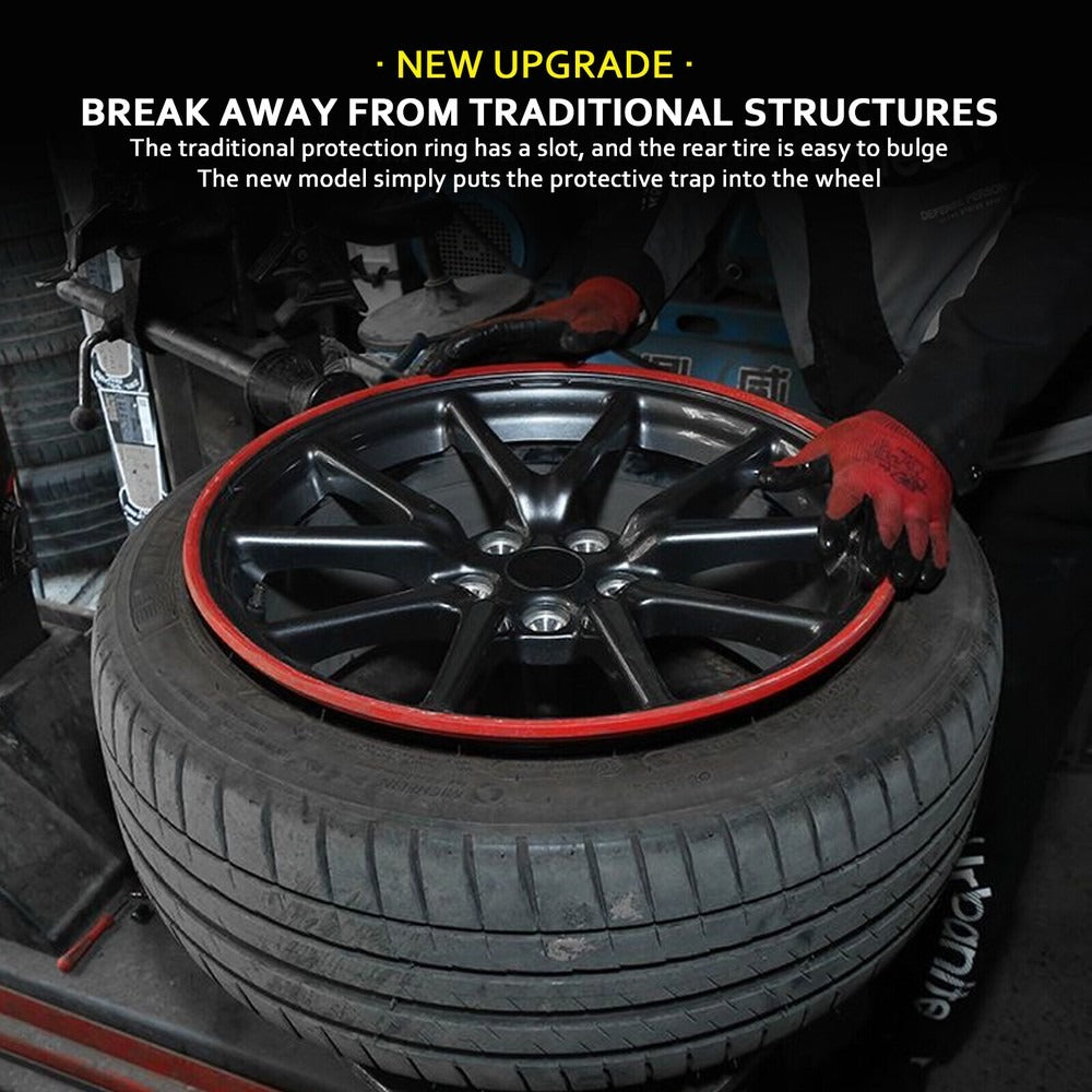 Car rim protectors 16–20 inch set of 4 — alloy wheel protection — Van Parts Supply — view 17