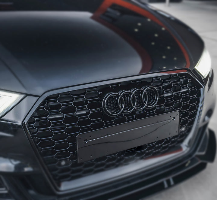 2017-2019 Audi RS3 Honeycomb Grille For Audi A3 S3 8V.5