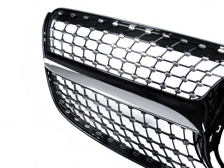 Black radiator grille front grille for Mercedes Benz V-Class W447 MOPF from 04.2019