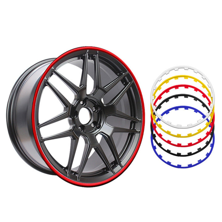 Car rim protectors 16–20 inch set of 4 — alloy wheel protection — Van Parts Supply