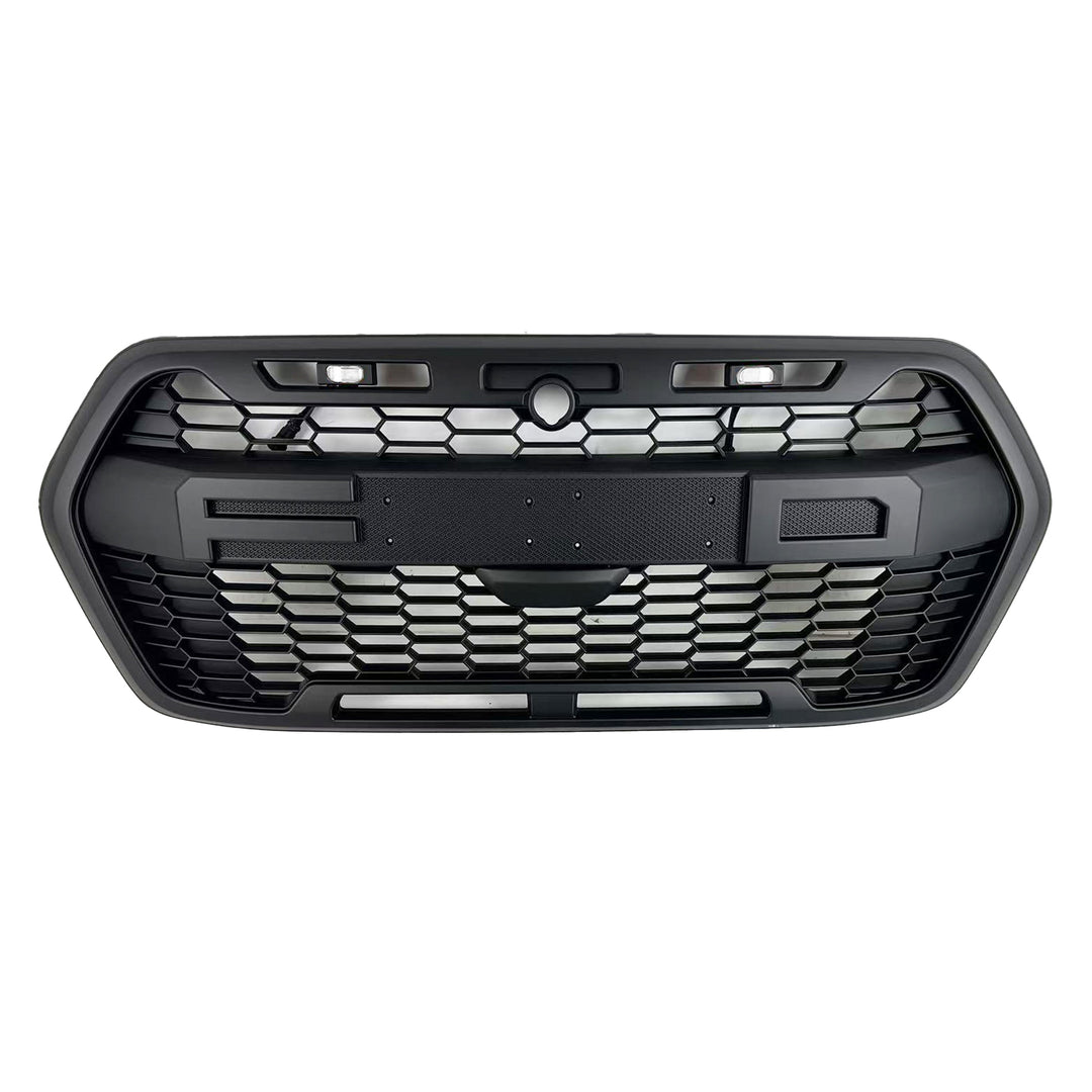 Ford Transit MK8 Trail Sport 2019 raptor grille — black front view