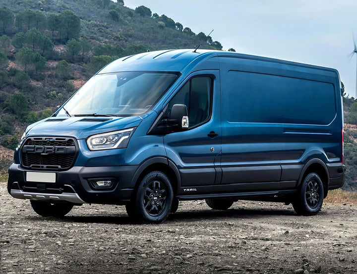 Ford Transit MK8 trail sport front grille replacement — raptor style