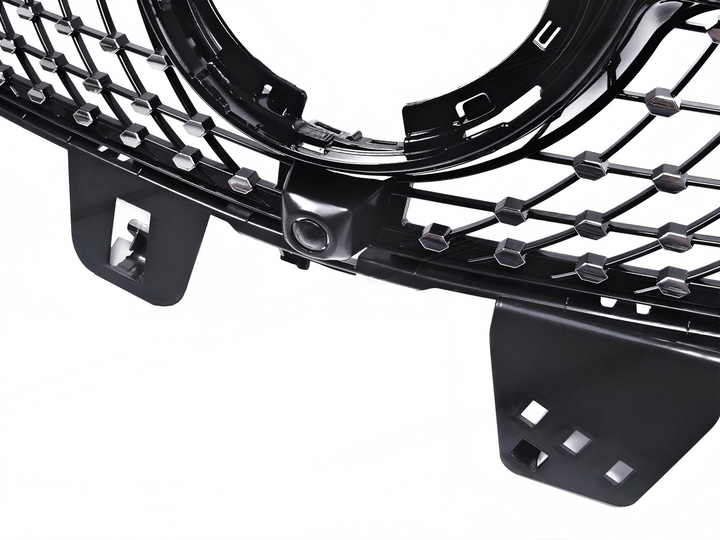 Black radiator grille front grille for Mercedes Benz V-Class W447 MOPF from 04.2019