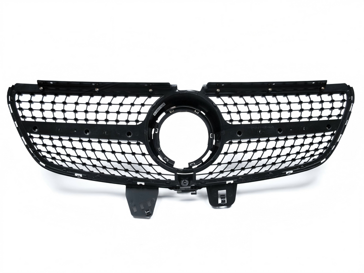 Black radiator grille front grille for Mercedes Benz V-Class W447 MOPF from 04.2019