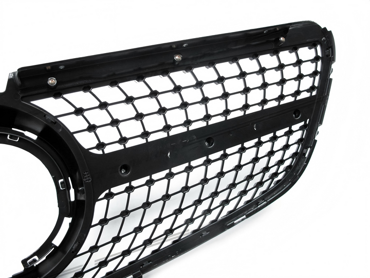 Black radiator grille front grille for Mercedes Benz V-Class W447 MOPF from 04.2019