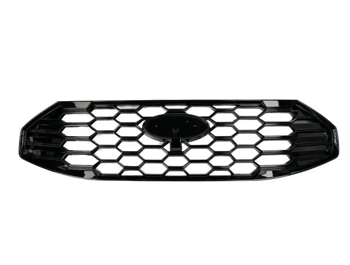 Ford Transit Custom 2024 OEM Style Sport Honeycomb Gloss Black Front Grille