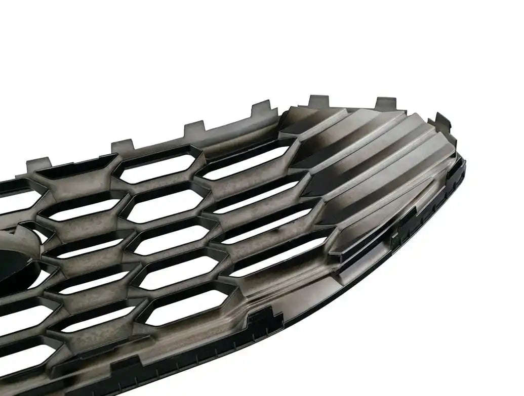 Ford Transit Custom 2024 OEM Style Sport Honeycomb Gloss Black Front Grille