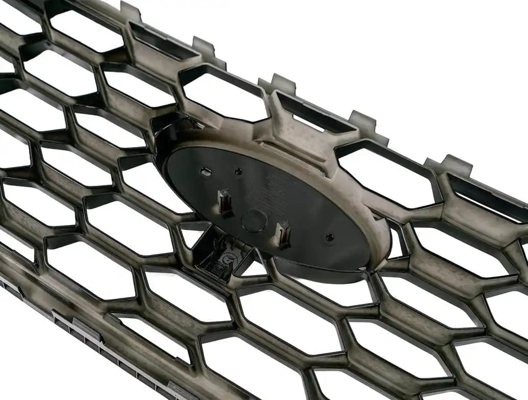 Ford Transit Custom 2024 OEM Style Sport Honeycomb Gloss Black Front Grille