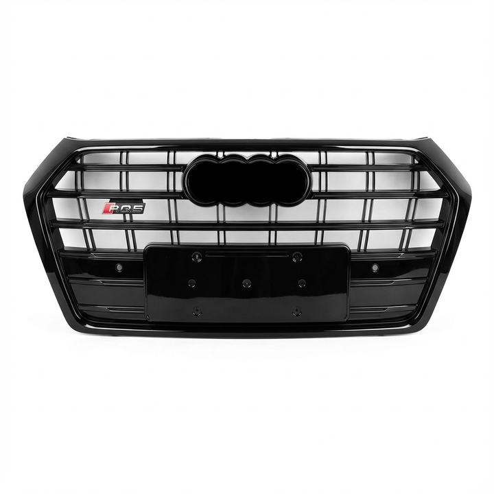 2016-2019 Audi Q5 SQ5 FY Front radiator grille bar style gloss black
