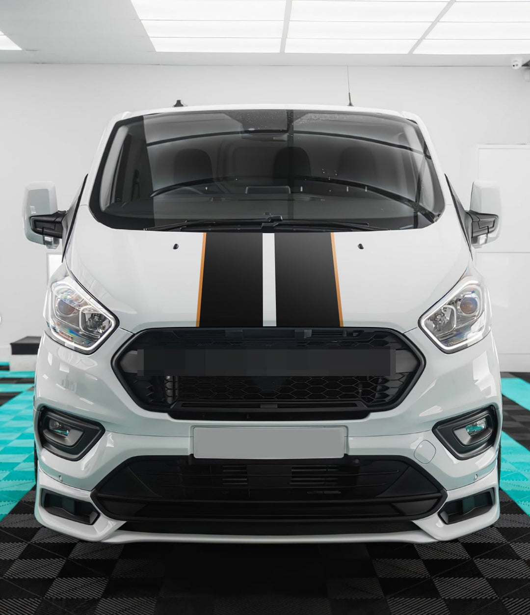 Raptor grille and front sticker combo for Ford Transit Custom 2018–2023 — Van Parts Supply