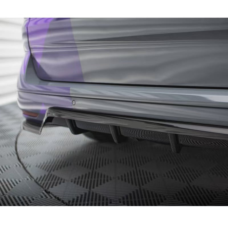 VW Multivan T7 rear splitter side view — ABS plastic