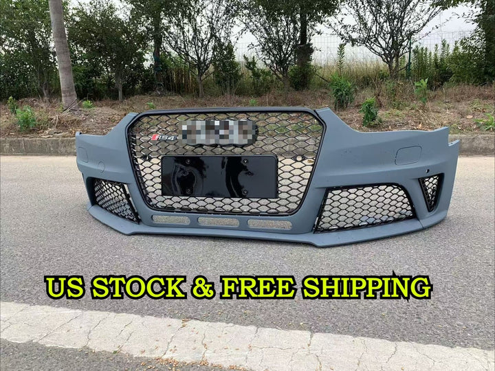 2013-2016 Audi RS4 Style Front Bumper Body Kit For Audi A4 S4 B8.5 - view 1