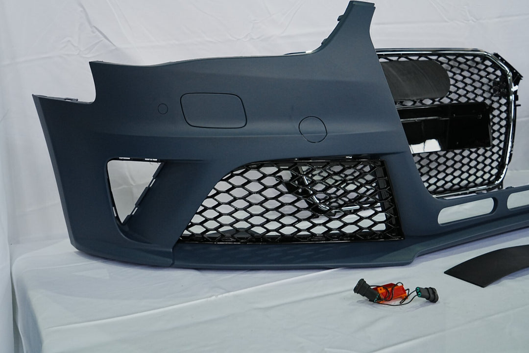2013-2016 Audi RS4 Style Front Bumper Body Kit For Audi A4 S4 B8.5 - view 4