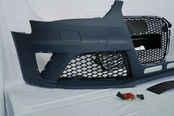 2013-2016 Audi RS4 Style Front Bumper Body Kit For Audi A4 S4 B8.5 - view 4