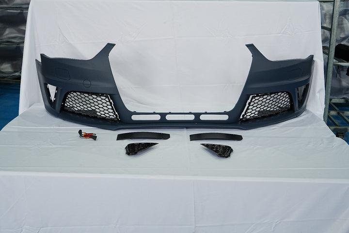 2013-2016 Audi RS4 Style Front Bumper Body Kit For Audi A4 S4 B8.5 - view 6
