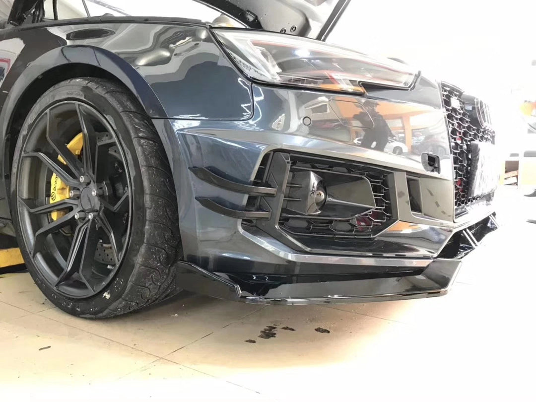 2017-2019 Audi RS4 Style Front Bumper Body Kit For Audi A4 S4 B9 - view 5