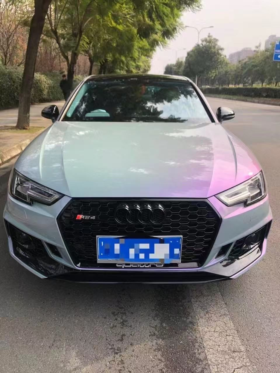 2017-2019 Audi RS4 Style Front Bumper Body Kit For Audi A4 S4 B9 - view 8