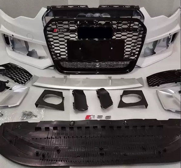 2012-2015 Audi RS6 Style Front Bumper Body Kit For Audi A6 S6 C7 - view 2