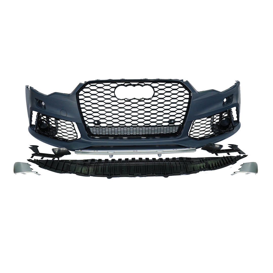 2012-2015 Audi RS6 Style Front Bumper Body Kit For Audi A6 S6 C7 - view 3