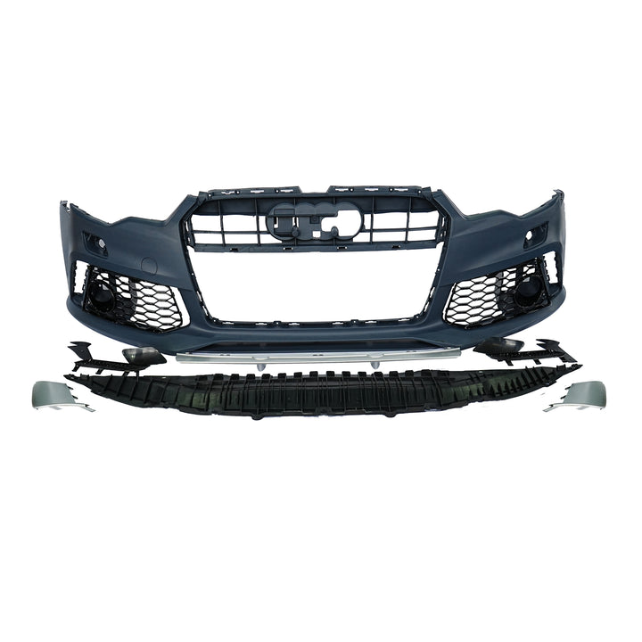 2012-2015 Audi RS6 Style Front Bumper Body Kit For Audi A6 S6 C7 - view 5