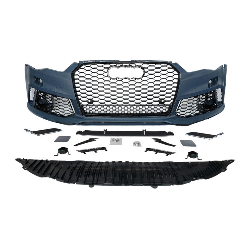 2016-2018 Audi RS6 Style Front Bumper Body Kit For Audi A6 S6 C7.5 - view 4