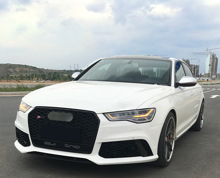 2016-2018 Audi RS6 Style Front Bumper Body Kit For Audi A6 S6 C7.5 - view 9