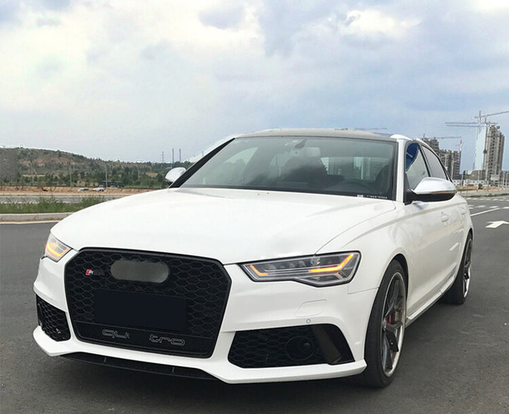 2016-2018 Audi RS6 Style Front Bumper Body Kit For Audi A6 S6 C7.5 - view 9