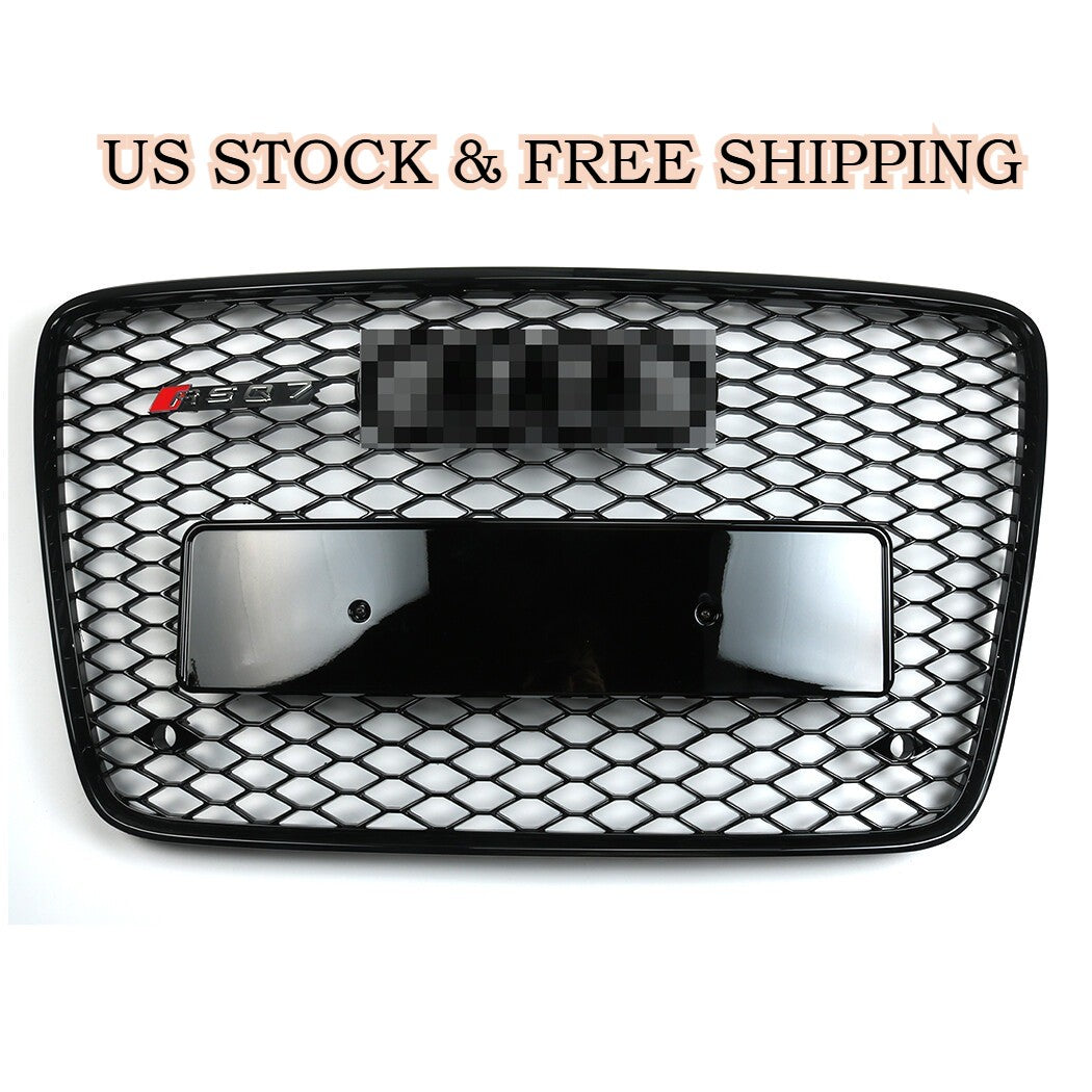2005-2015 Audi RSQ7 Style Honeycomb Front Grille For Audi Q7 4L - view 1