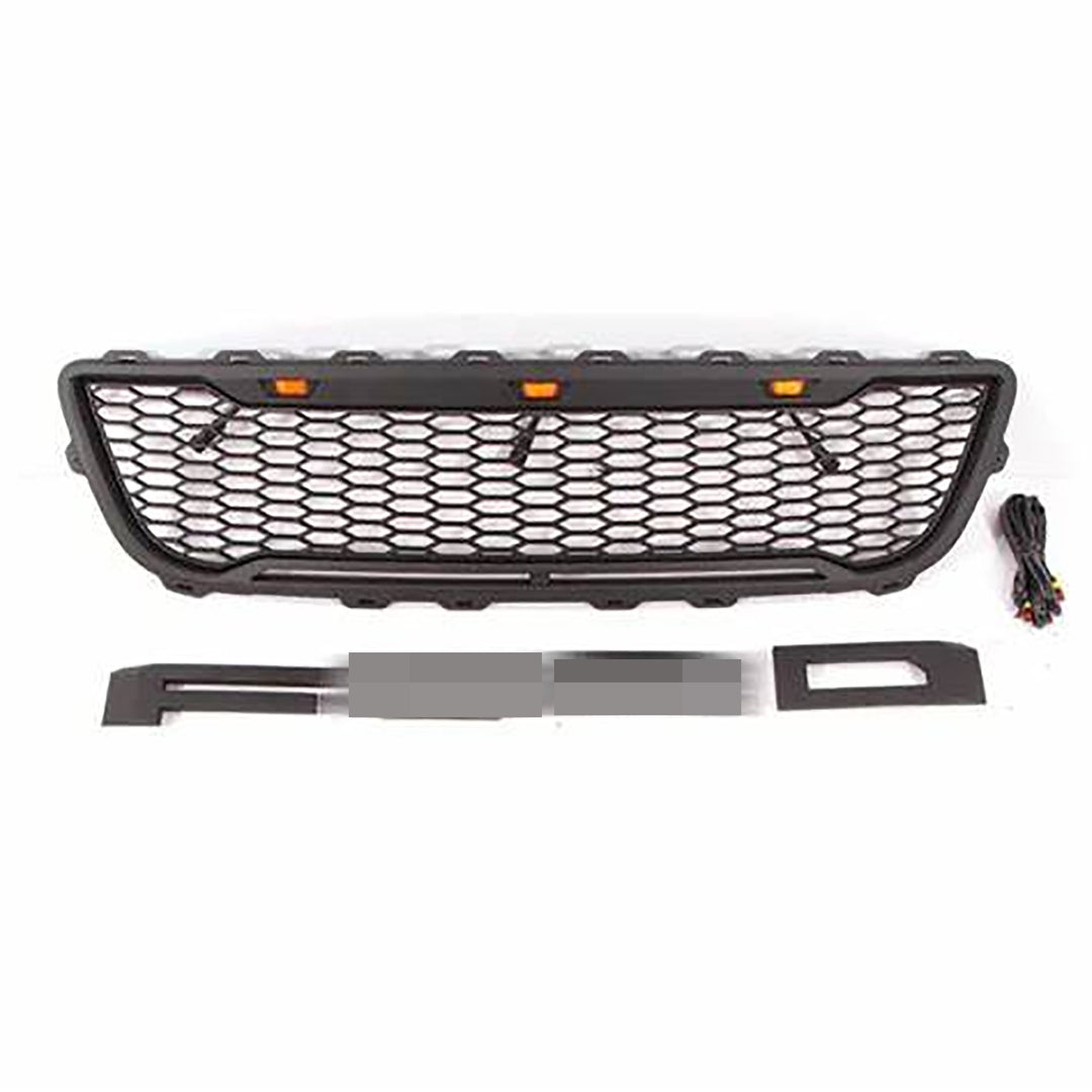 1999-2003 Ford F-150 Raptor Style Front Grille With Amber LED Lights And Lettering - view 2