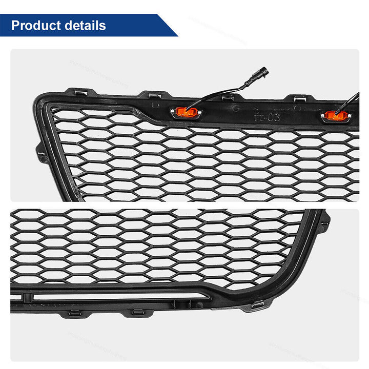 1999-2003 Ford F-150 Raptor Style Front Grille With Amber LED Lights And Lettering - view 5