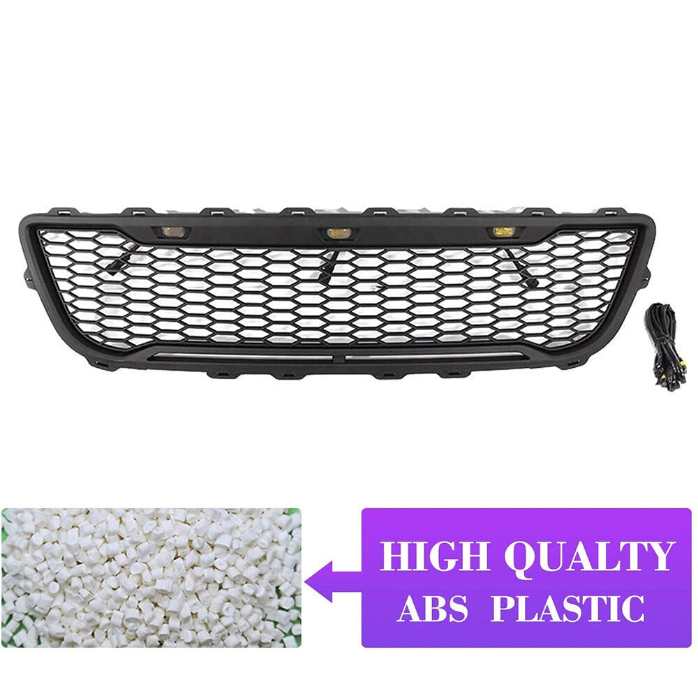 1999-2003 Ford F-150 Raptor Style Front Grille With Amber LED Lights And Lettering - view 9