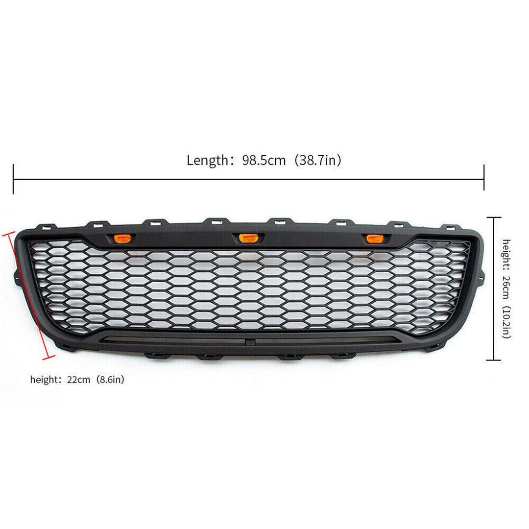1999-2003 Ford F-150 Raptor Style Front Grille With Amber LED Lights And Lettering - view 10