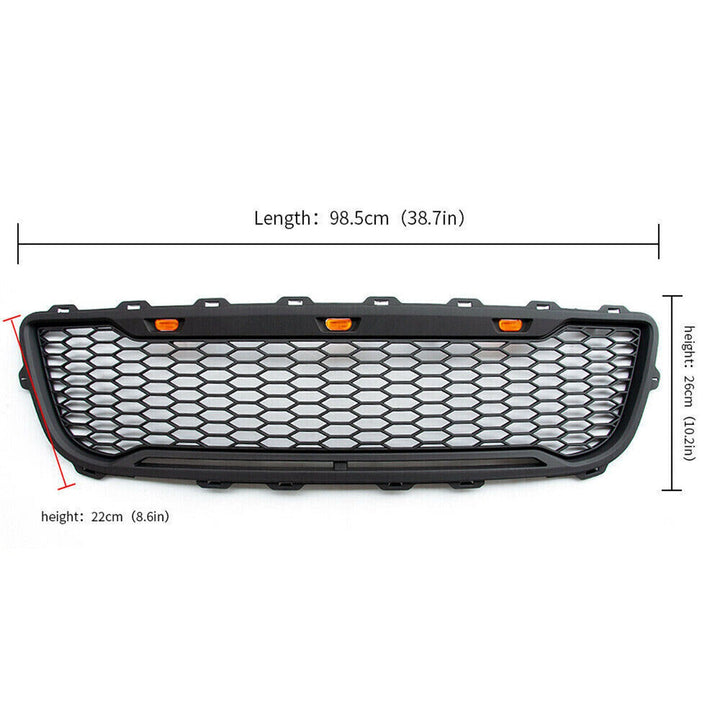 1999-2003 Ford F-150 Raptor Style Front Grille With Amber LED Lights And Lettering - view 10