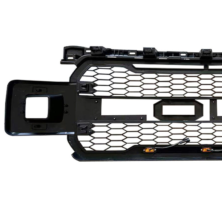 2018-2020 Ford F-150 Raptor Style Front Grille With Amber LED Lights - view 5