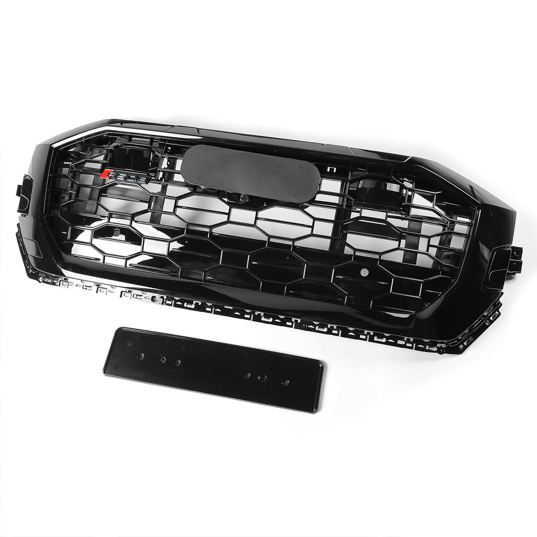 2019-2022 Audi RSQ8 Style Honeycomb Front Grille For Audi Q8 SQ8 - view 2