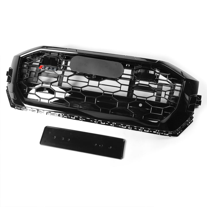 2019-2022 Audi RSQ8 Style Honeycomb Front Grille For Audi Q8 SQ8 - view 2