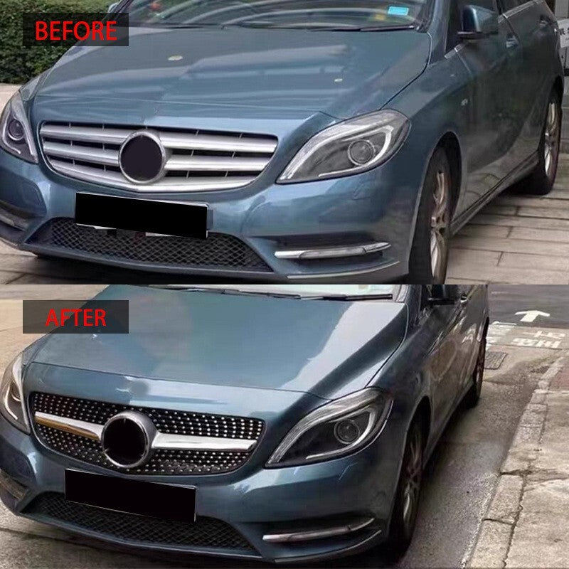 Diamond Coupe Radiator Grille Front Grille for Mercedes-Benz B-Class W246 2012-2014