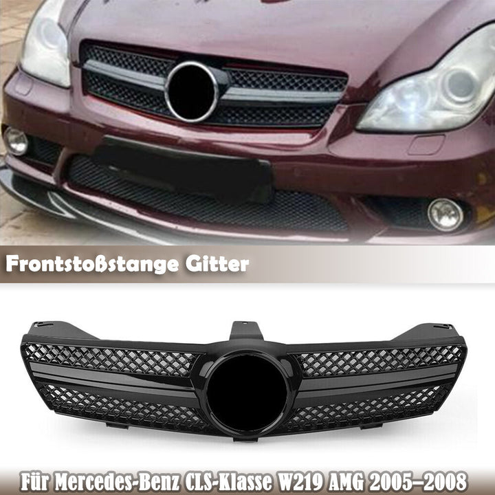 For Benz CLS-Class W219 CLS350 CLS55 CLS63 AMG 2005–08 Front bumper grille