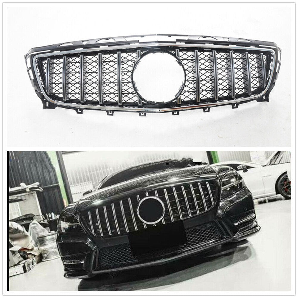 For Mercedes Benz CLS-Class W218 2011-2014 Front Bumper Grille Radiator Grill