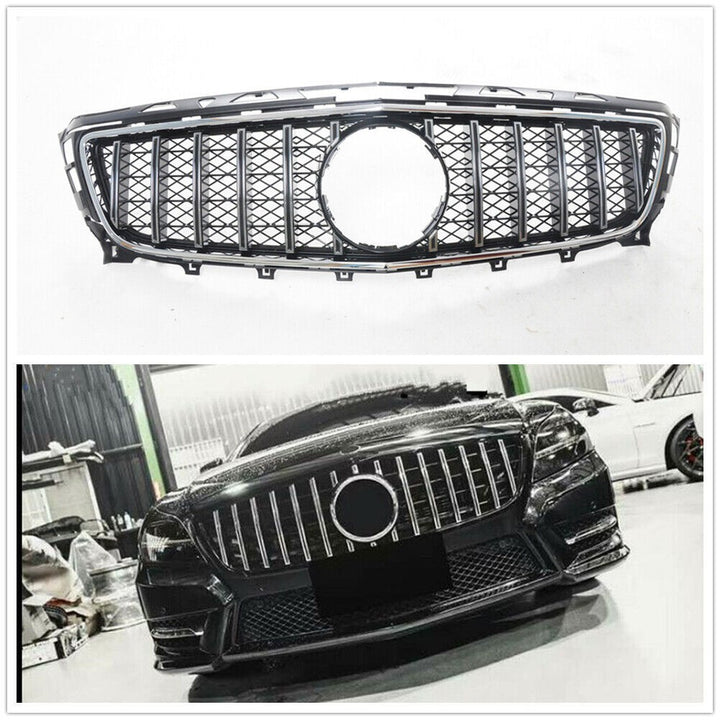 For Mercedes Benz CLS-Class W218 2011-2014 Front Bumper Grille Radiator Grill