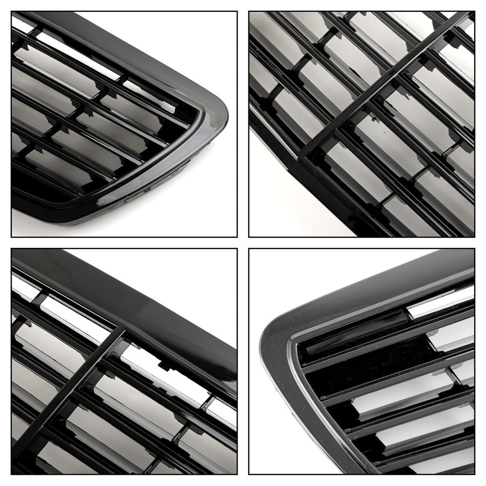 Radiator grille Sports grille for Mercedes E-Class W211 2002-2006 pre-facelift Black