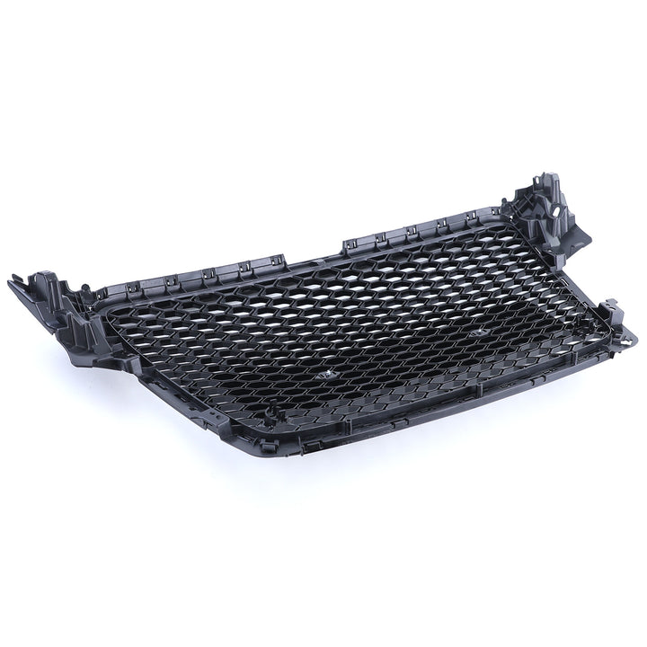 Honeycomb sports radiator grille without emblem, gloss black, for Audi A4 B8 8K 07-11