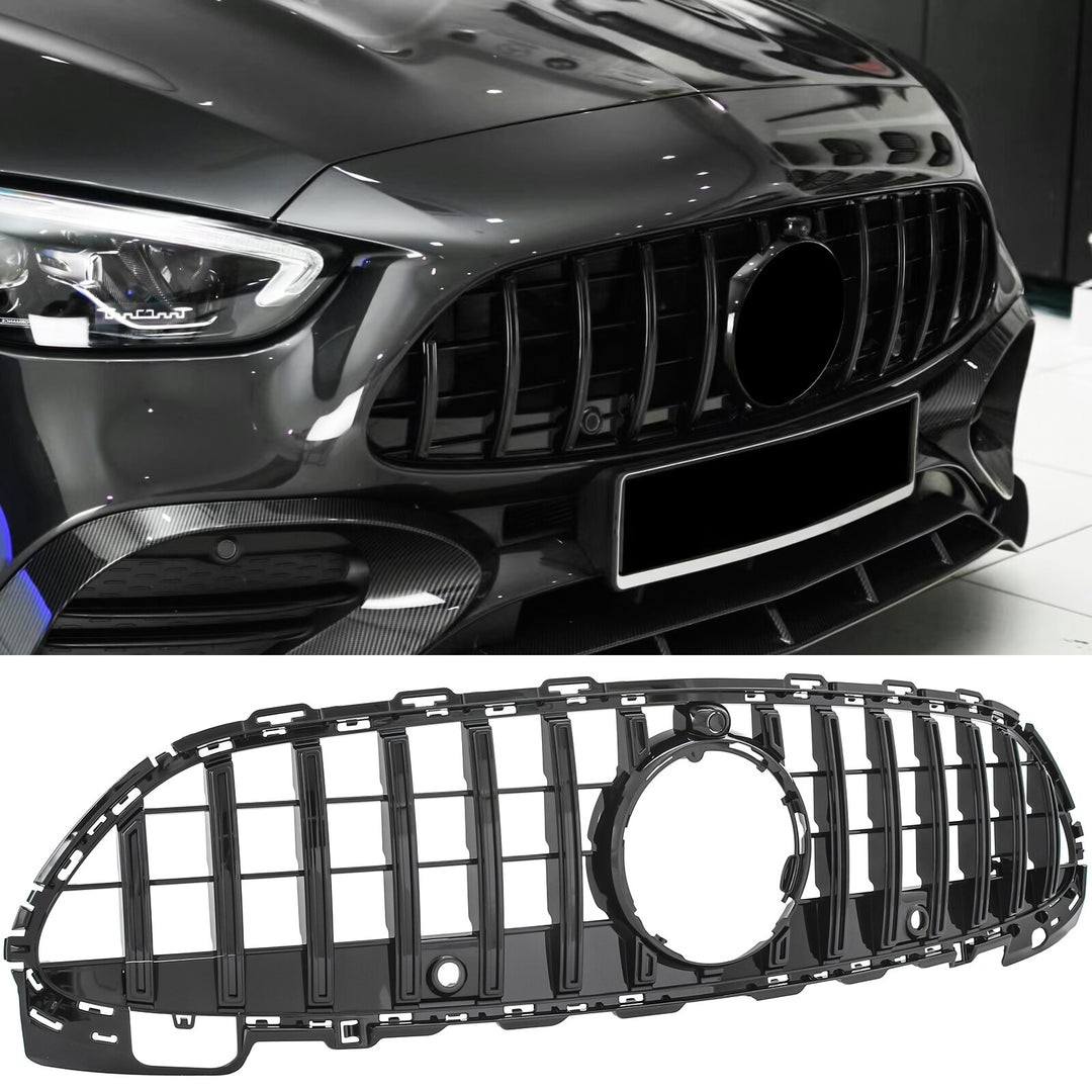 GT Panamericana grille suitable for Mercedes C-Class W206 S206 black from 2021 onwards